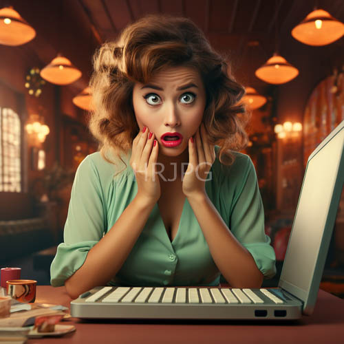 curly blonde women reactions captured in cozy cafe settings with glowing light