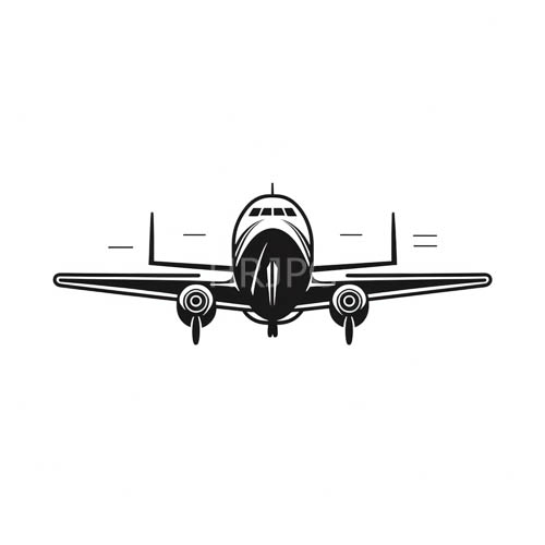 High Resolution: Airplanes Feature Symmetrical Designs with Two Engines under Wings and Clean Lines download. | HRJPG.com