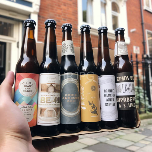urban craft brewery culture showcased in distinctive beer bottle packaging designs