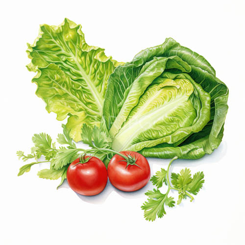 fresh produce arrangements showcase detailed textures and subtle contrast between vegetable and fruit tones on a clean white background