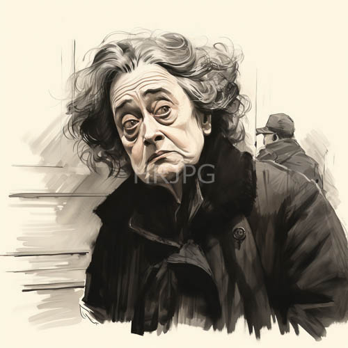 elderly woman wrinkled face monochromatic shades chiaroscuro resilience quiet reflection modern storytelling senior representation fashion contemplative art