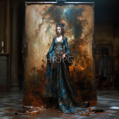 High Resolution: Dually Rendered Renaissance Explores 15th Century Opulence and Modern Whimsy download. | HRJPG.com