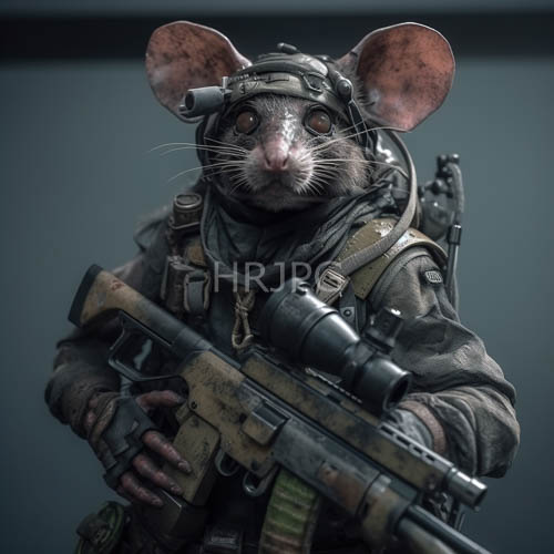 olive green accents outline rifle magazine strap and visor in hyperrealistic military simulation setting