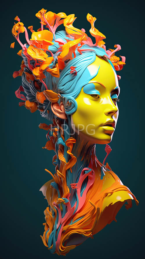 surreal merges fantasy art avantgarde character design techniques