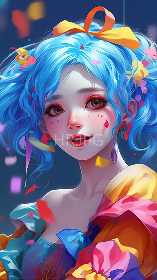 animeinspired features youthful character with expressive brown eyes and japanese pop culture aesthetics