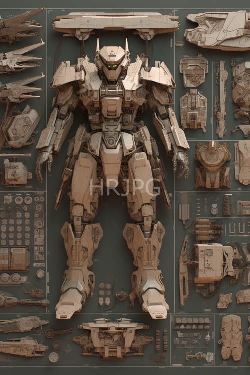 razor sharp titanium claws extend from angular teal armor plating