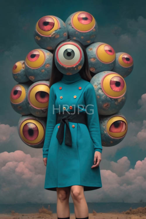 distorted anatomy meets cosmic dread in a twisted fantasy metamorphosis