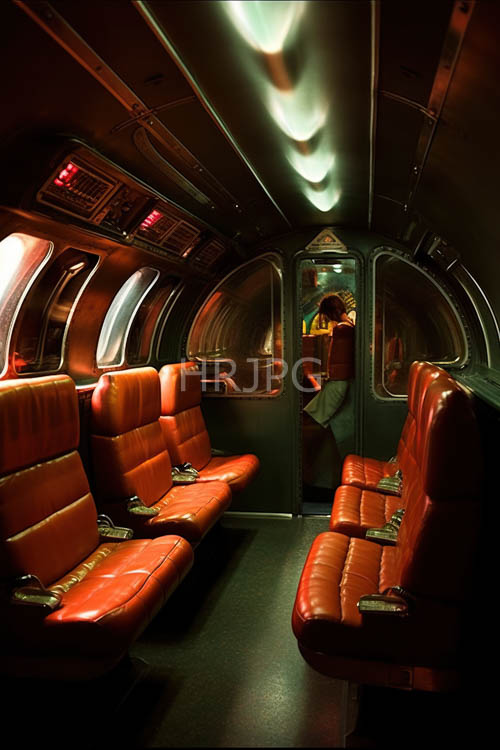 aviation architecture features crimson leather seating and large windows