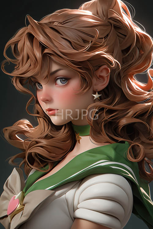 High Resolution: Anime Combines Schoolgirl Innocence with Cosmic Fantasy Elements in Modern Setting download. | HRJPG.com
