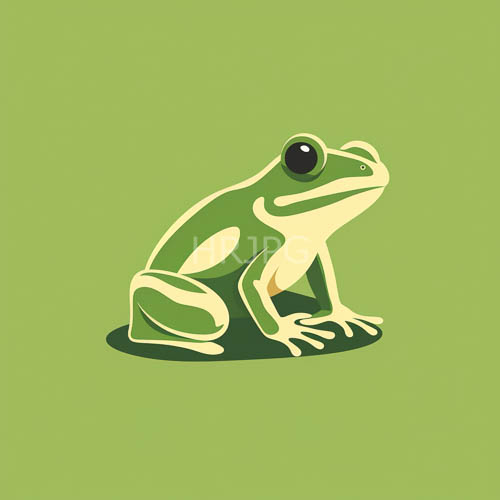 amphibian facial landscape olivegreen skin tone contrasting orb shapes