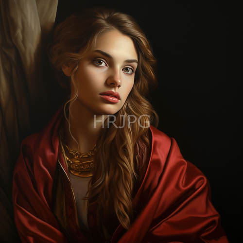 High Resolution: Subjects ethereal beauty shrouded in mysterious richly patterned shadows and intricate gold accents download. | HRJPG.com