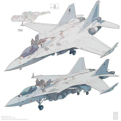 High Resolution: Angular jet silhouettes slice through air against backdrop of fuselage download. | HRJPG.com