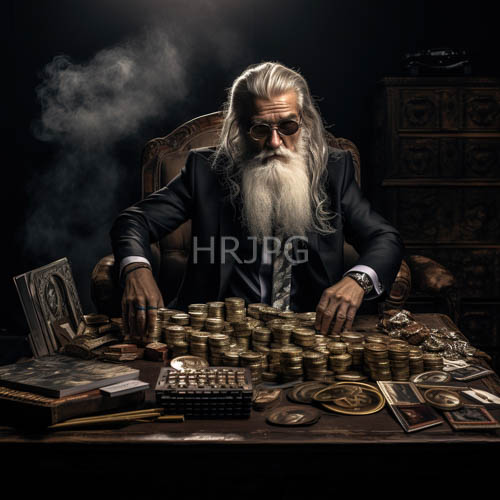 High Resolution: Antique treasures fill dimly lit study rooms with books download. | HRJPG.com