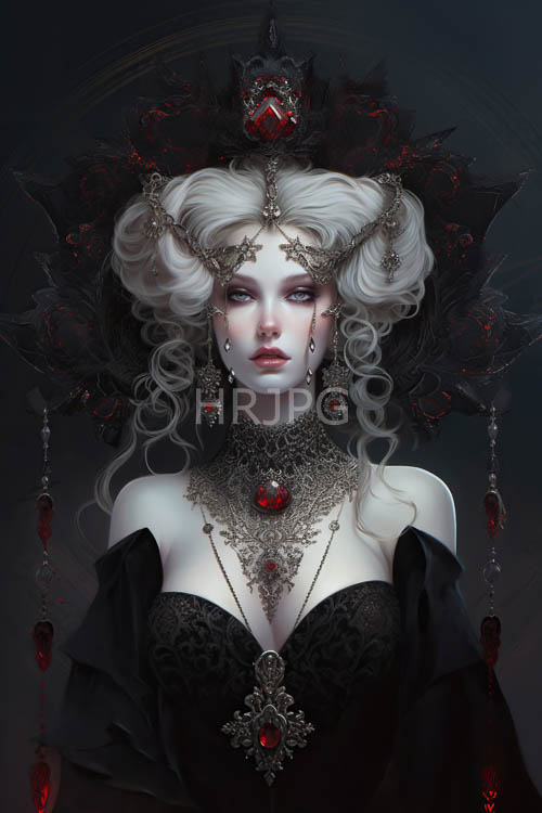 High Resolution: Subtle luminescent lighting highlights regal postures in quiet portraits download. | HRJPG.com