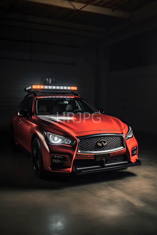 hyundai veloster cars sit silhouetted against dark industrial walls