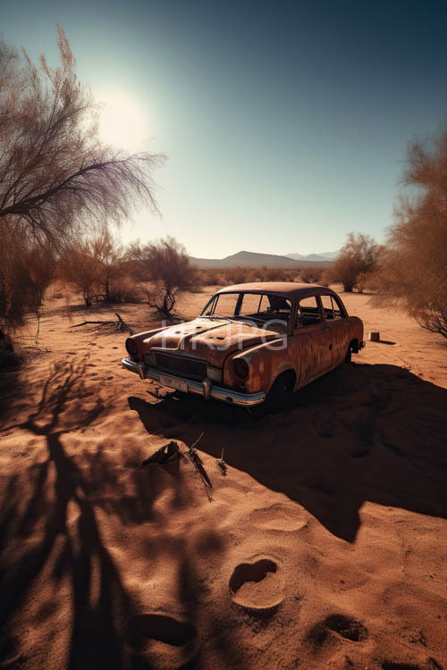 venerable landscapes of endless dunes and creosote bushes unfold