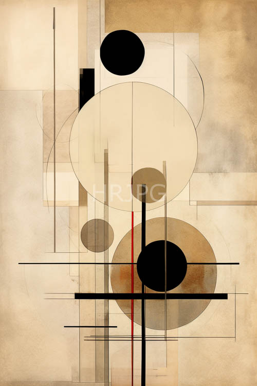 complex geometric patterns emerge on weathered beige background