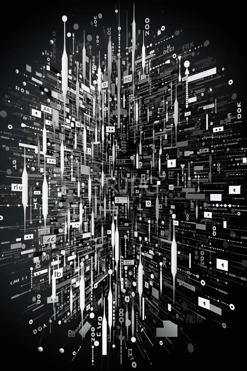 sharp lines intersect rounded squares in dynamic compositions