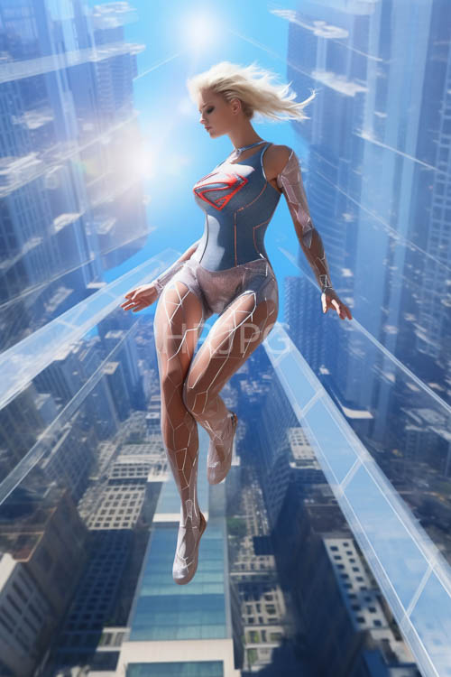cityscapes unfold beneath steel and glass skyscrapers with angular shadows cast