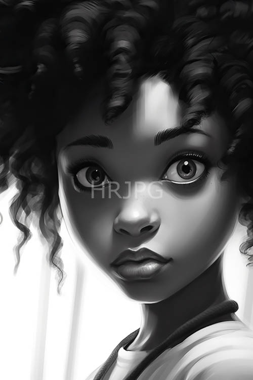 subtle shading accentuates facial expressions in tonal blackandwhite study