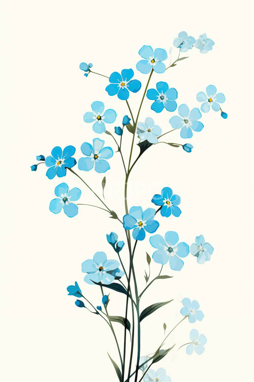 off white backgrounds feature iridescent blooms in detail