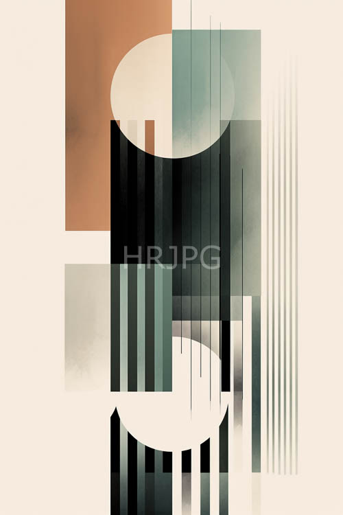 High Resolution: Monochromatic forms intersect in delicate dance of vertical lines and horizontal planes download. | HRJPG.com