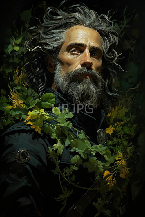 yellow flower clusters bloom across weathered green foliage