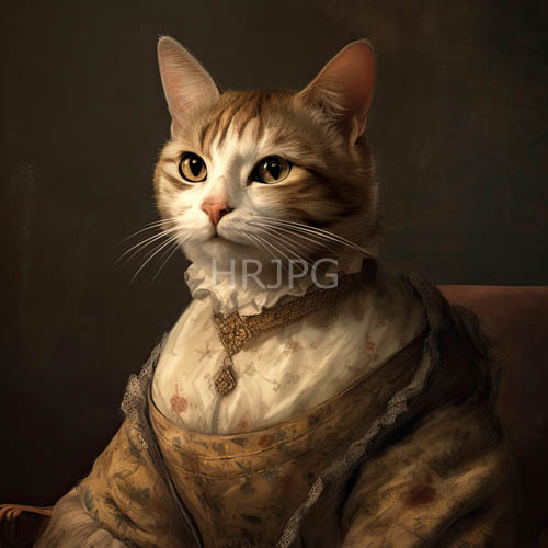 feline silhouettes amidst ornate lace and intricate floral patterns in muted atmospheric lighting