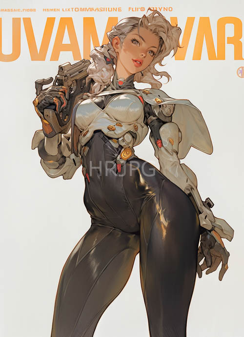 overwatch logo looms large against stark backdrop in fusion of whites and blacks