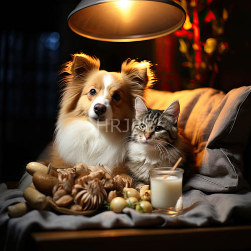 fur and cushions interplay amidst cozy warmth and gentle ambiance