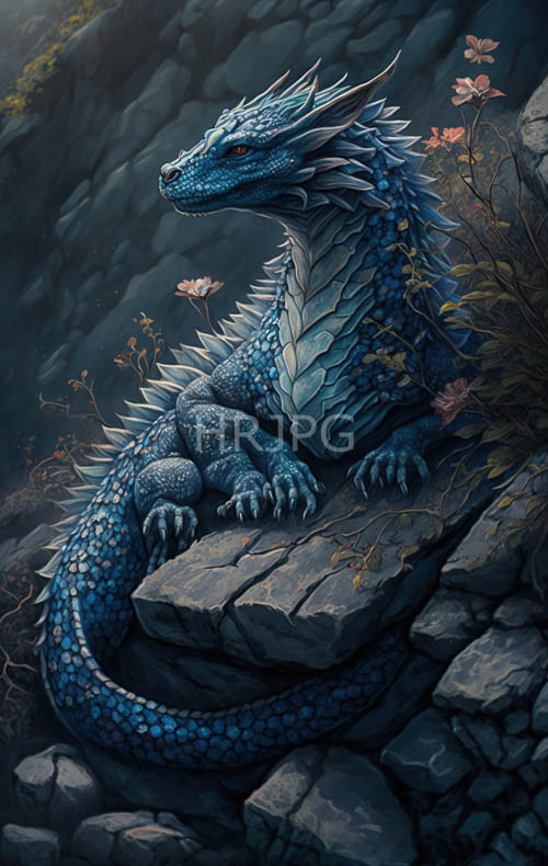 High Resolution: Morning Light Illuminates Eroded Rocky Terrain Amidst Dragons Regal Presence download. | HRJPG.com