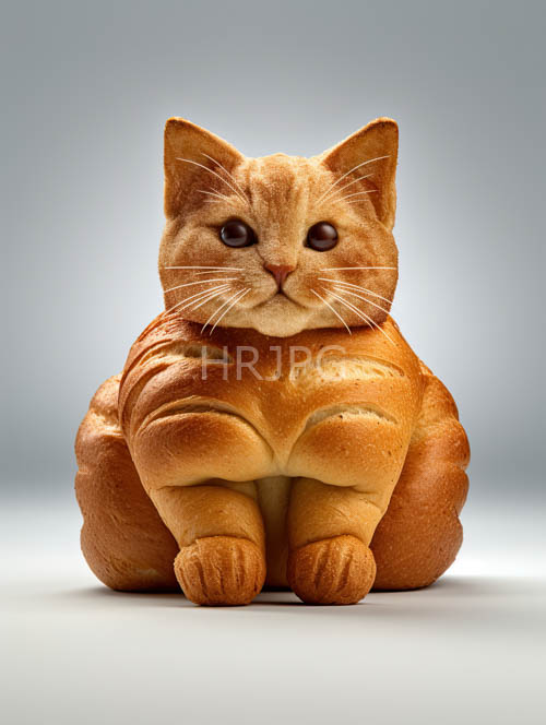 intricately carved ginger cat explores kitchen countertops texture and light