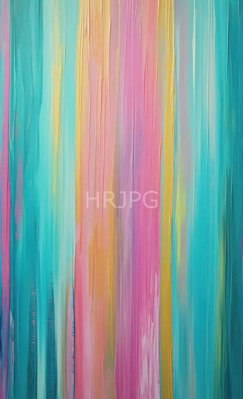 turquoise and pink collide in thick ridges of layered paintwork on canvas