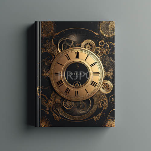 mechanical heritage on display in ornate leatherbound tomes with intricate gears and clockwork designs