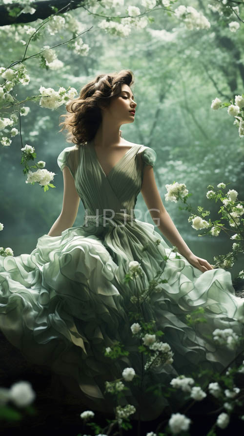 whispers of white roses in leafy canopys filtered light