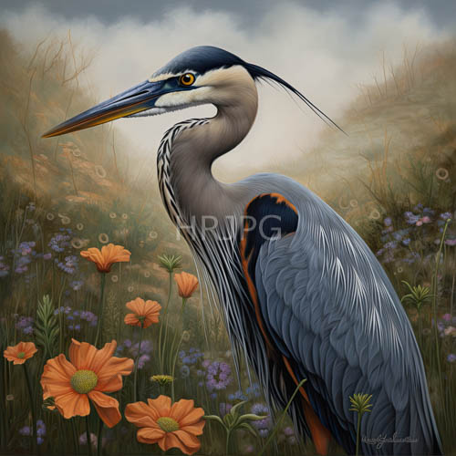meadows elegant form intersects with emerald green grass and wildflowers