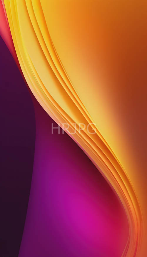 High Resolution: Elegant Diagonal Wave Pattern Transitions Mesmerizing Deep Purple into Vibrant Orange and Luminous Yellow download. | HRJPG.com