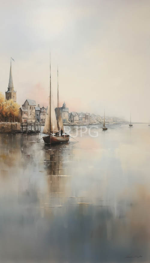 harbor featuring majestic sailboats and calm water scenes at dusk